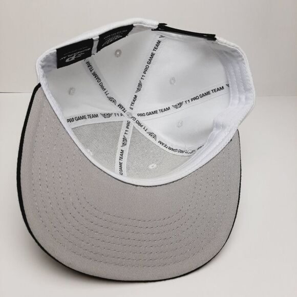 FAKER by SuperPlay T1 Baseball Ball Hat Snapback B&W - Picture 10 of 11